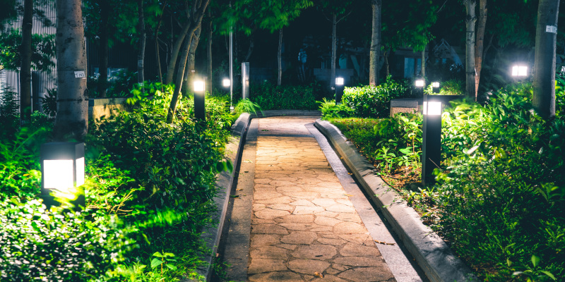 Landscape Lighting in Ellis County, Texas