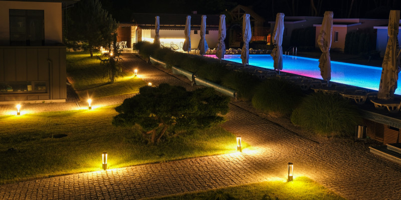 Commercial Landscape Lighting in Ellis County, Texas